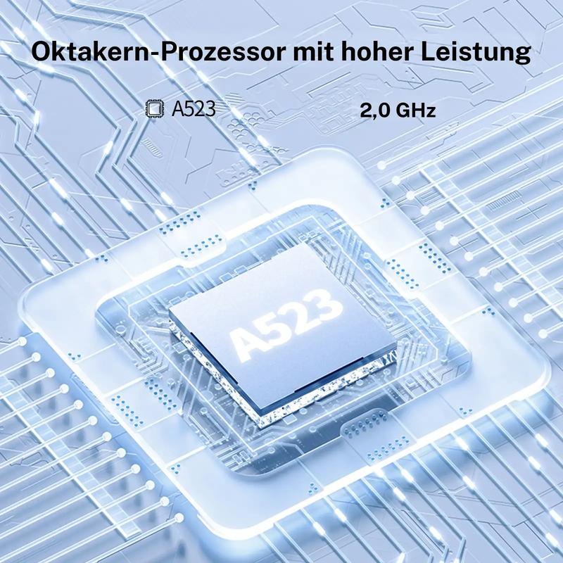 PRITOM 15 Tablet – 10,1" Android, 16 GB RAM, 64 GB Speicher, 8 MP Kamera, 6000 mAh Akku, mit Tastatur & Stift – Perfekt für Schule & Alltag