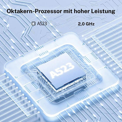 PRITOM 15 Tablet – 10,1" Android, 16 GB RAM, 64 GB Speicher, 8 MP Kamera, 6000 mAh Akku, mit Tastatur & Stift – Perfekt für Schule & Alltag