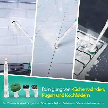 Redhut Hand-Dampfmopp 13 in 1 mit abnehmbarem 375 ml Wassertank, 15 Sek. Schnellaufheizung, 230°F Dampf, längeres Reinigen, 3 m Kabel; ideal für Holz, Fliesen, Teppiche, Fugen, Glas, Küche, Bad & Sofas