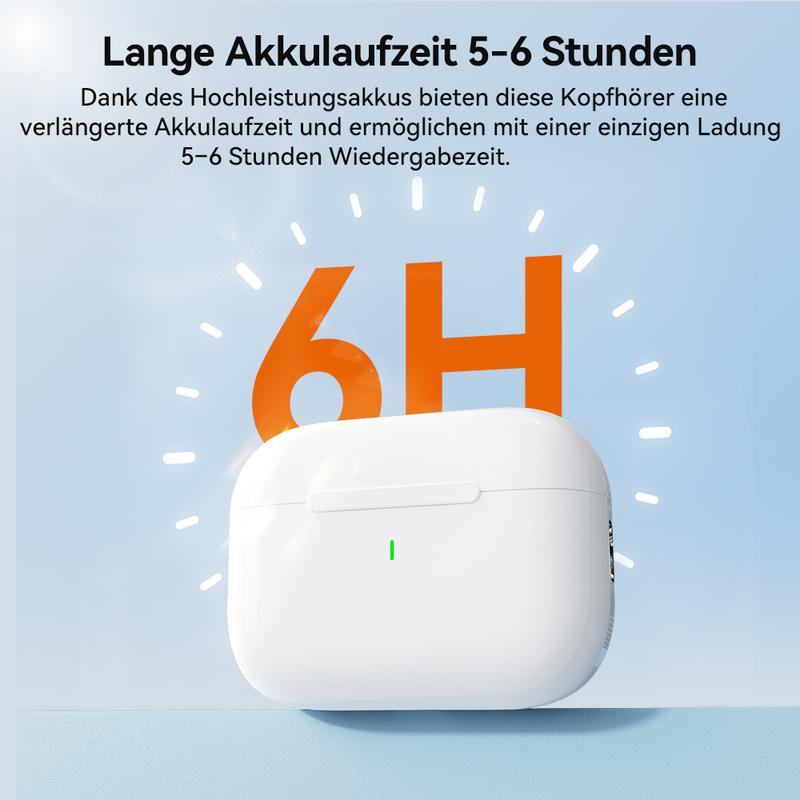 【Versandkostenfrei】GOOJODOQ J206 – 9-in-1 Bluetooth 5.3 Ohrhörer 🎁 Geräuschunterdrückend, HD-Sound, Ultraleicht, Perfekter Sitz